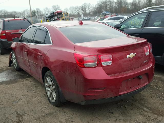 1G11C5SL3EU136566 - 2014 CHEVROLET MALIBU 1LT RED photo 3