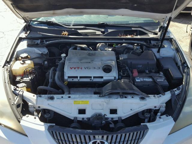 4T1FA38P16U106996 - 2006 TOYOTA CAMRY SOLA WHITE photo 7