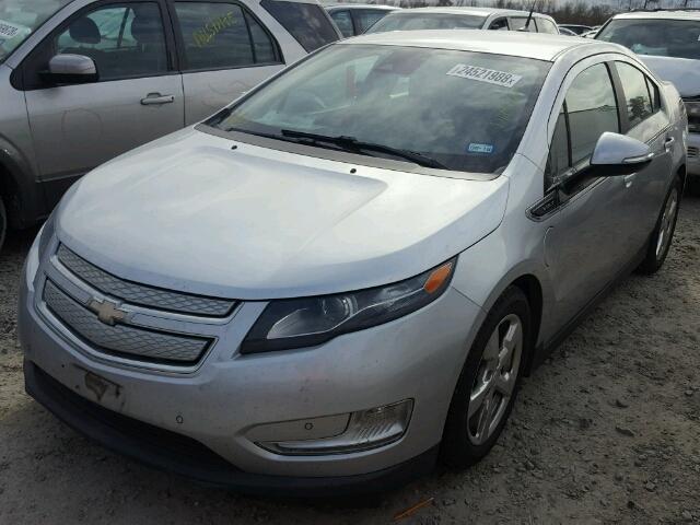 1G1RB6E43DU101458 - 2013 CHEVROLET VOLT SILVER photo 2