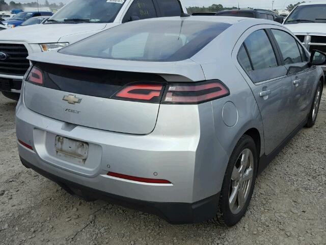 1G1RB6E43DU101458 - 2013 CHEVROLET VOLT SILVER photo 4