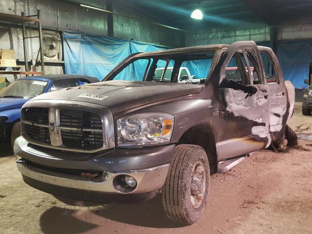 1D7KS28DX7J609225 - 2007 DODGE RAM 2500 S BURN photo 2