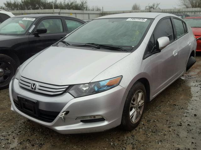 JHMZE2H71AS001796 - 2010 HONDA INSIGHT EX SILVER photo 2