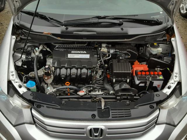 JHMZE2H71AS001796 - 2010 HONDA INSIGHT EX SILVER photo 7