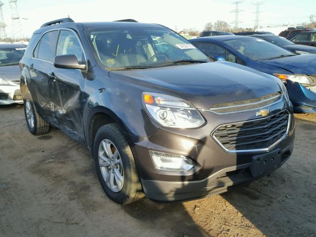 2GNALCEKXG6239779 - 2016 CHEVROLET EQUINOX LT CHARCOAL photo 1