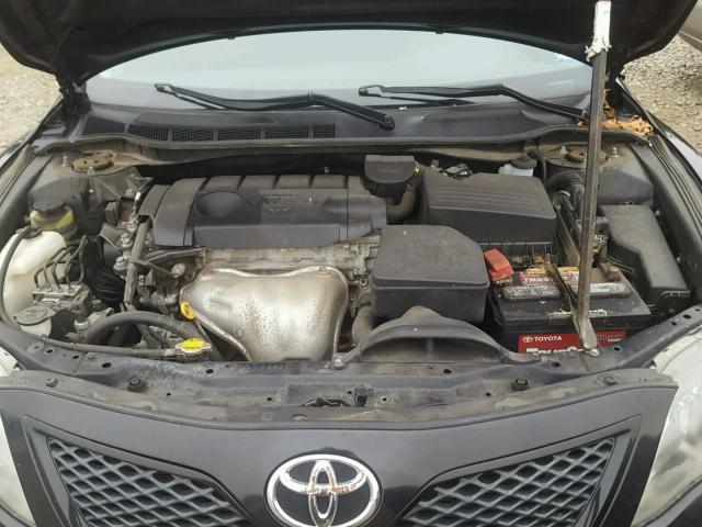 4T1BF3EK0BU674529 - 2011 TOYOTA CAMRY BASE BLACK photo 7