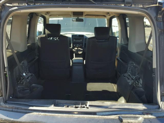 5J6YH18987L005230 - 2007 HONDA ELEMENT SC BLACK photo 9