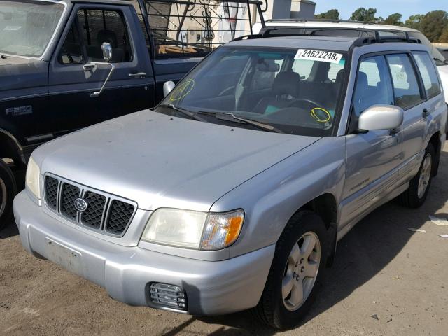 JF1SF65602H705527 - 2002 SUBARU FORESTER S Gümüş foto 2
