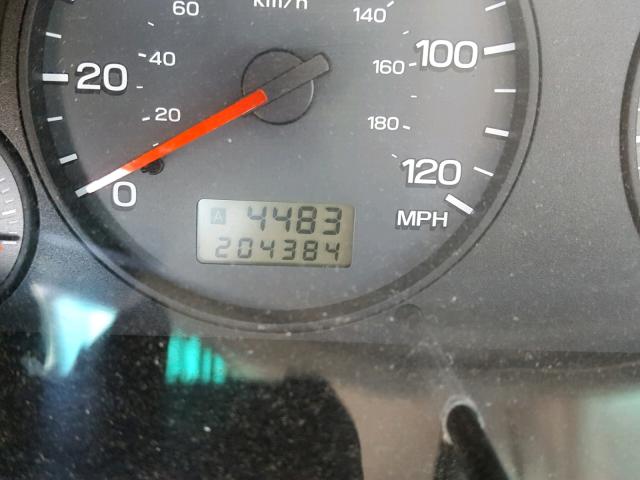 JF1SF65602H705527 - 2002 SUBARU FORESTER S Gümüş foto 8