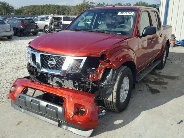 1N6DD0ER5HN736716 - 2017 NISSAN FRONTIER S RED photo 2