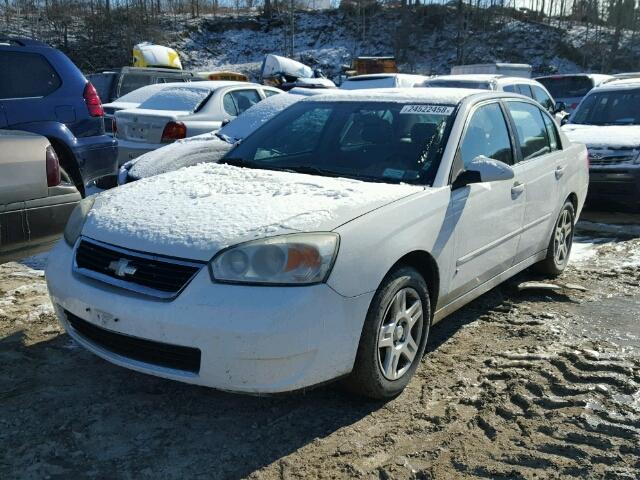 1G1ZT58F97F256285 - 2007 CHEVROLET MALIBU LT WHITE photo 2