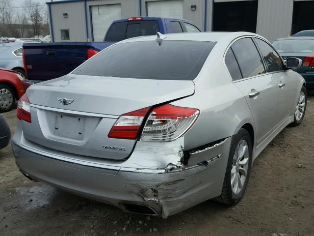 KMHGC4DD3CU176740 - 2012 HYUNDAI GENESIS 3. GRAY photo 4