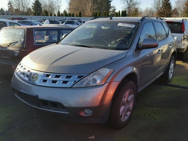 JN8AZ08W23W218949 - 2003 NISSAN MURANO SL BROWN photo 2