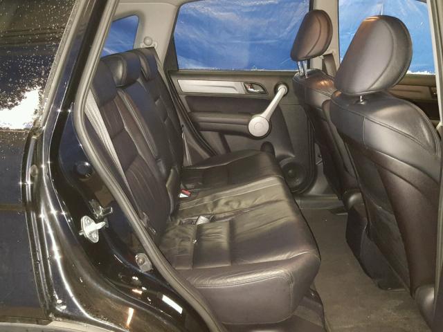 JHLRE487X7C086656 - 2007 HONDA CR-V EXL BLACK photo 6