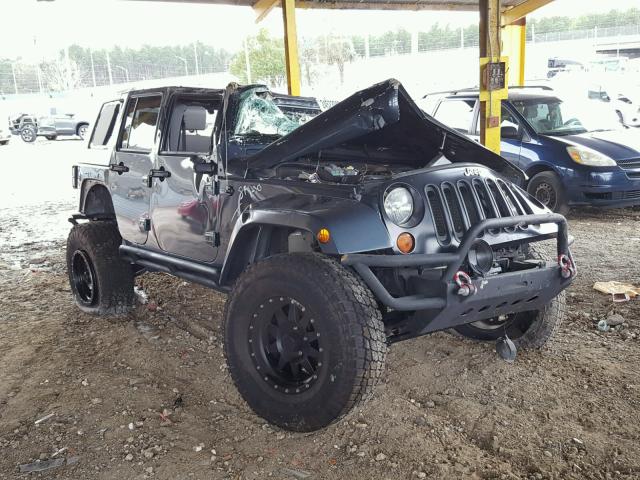 1J4GA39198L577994 - 2008 JEEP WRANGLER U BLUE photo 1