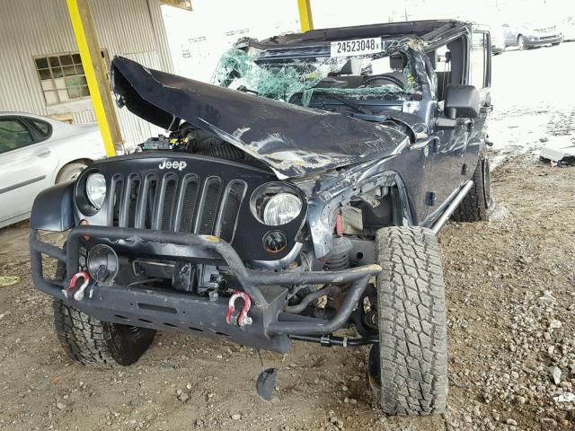 1J4GA39198L577994 - 2008 JEEP WRANGLER U BLUE photo 2