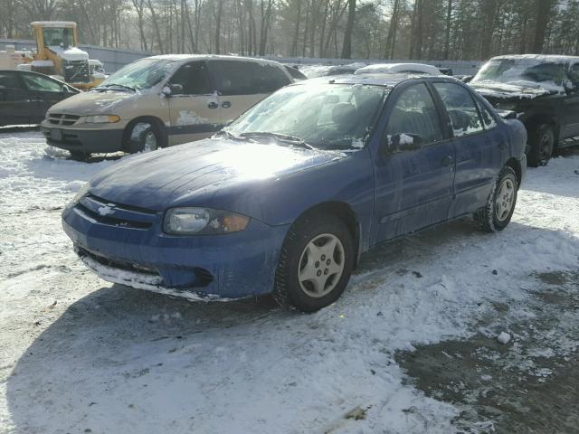 1G1JC52F857121523 - 2005 CHEVROLET CAVALIER BLUE photo 2