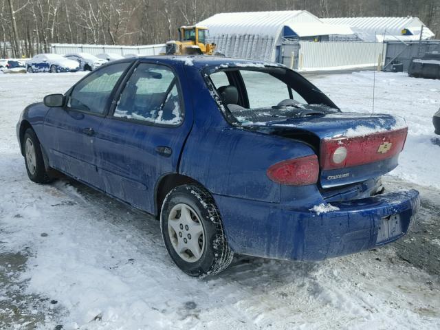 1G1JC52F857121523 - 2005 CHEVROLET CAVALIER BLUE photo 3