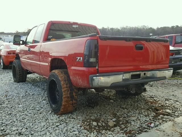 2GCEK19T1X1171552 - 1999 CHEVROLET SILVERADO RED photo 3