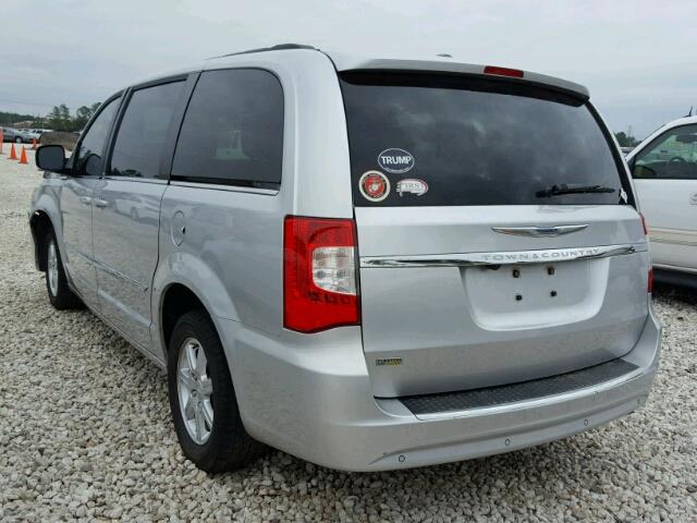 2C4RC1BG8CR157977 - 2012 CHRYSLER TOWN & COU SILVER photo 3