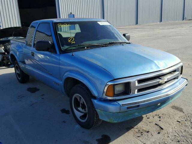 1GCCS19X0V8150647 - 1997 CHEVROLET S TRUCK S1 BLUE photo 1