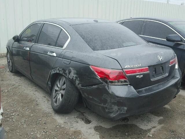 1HGCP3F81CA033094 - 2012 HONDA ACCORD EXL GRAY photo 3