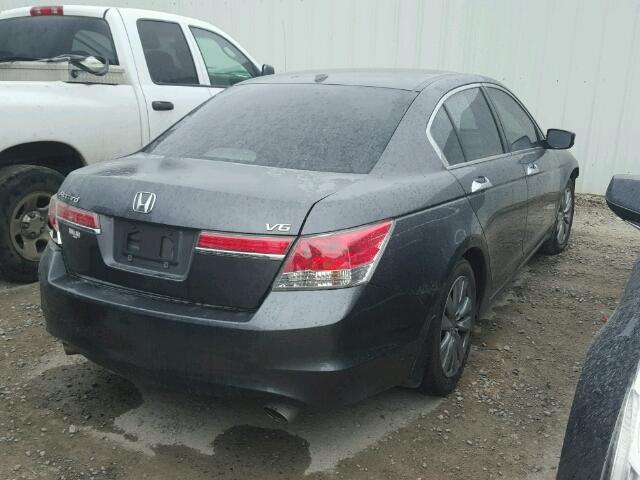 1HGCP3F81CA033094 - 2012 HONDA ACCORD EXL GRAY photo 4