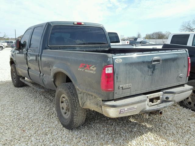 1FTNW21L64EA23266 - 2004 FORD F250 SUPER GRAY photo 3