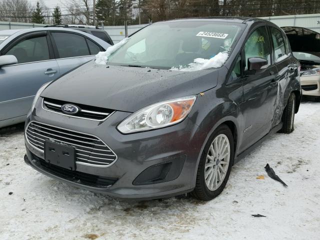 1FADP5AU1FL120639 - 2015 FORD C-MAX SE GRAY photo 2