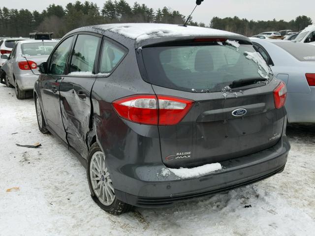 1FADP5AU1FL120639 - 2015 FORD C-MAX SE GRAY photo 3