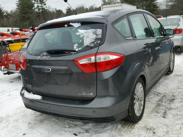 1FADP5AU1FL120639 - 2015 FORD C-MAX SE GRAY photo 4