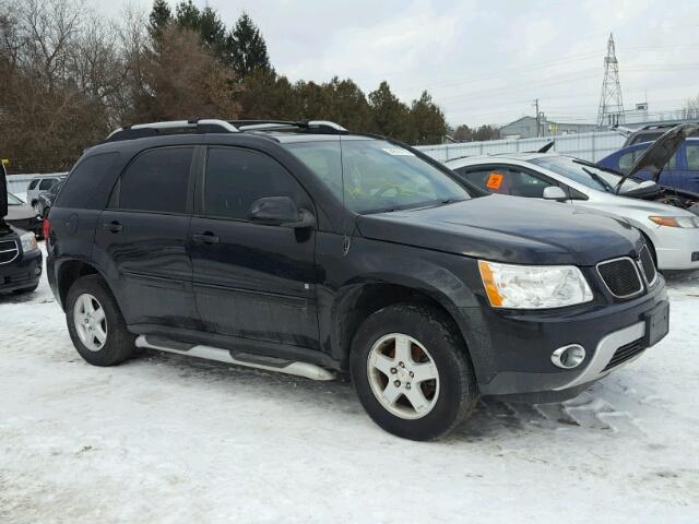 2CKDL63F466176859 - 2006 PONTIAC TORRENT BLACK photo 1