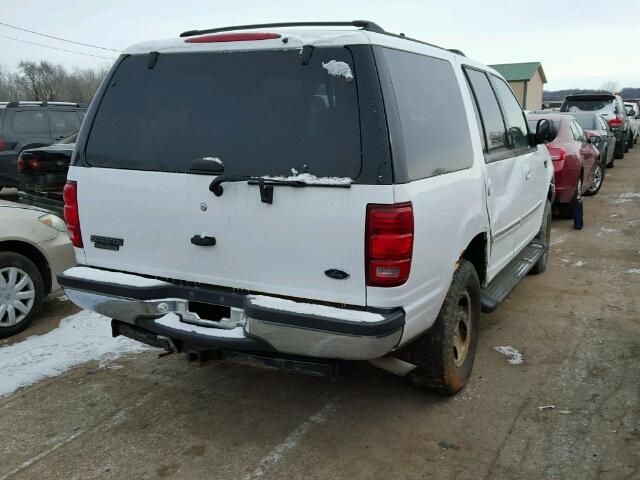 1FMPU16L51LA77193 - 2001 FORD EXPEDITION WHITE photo 4