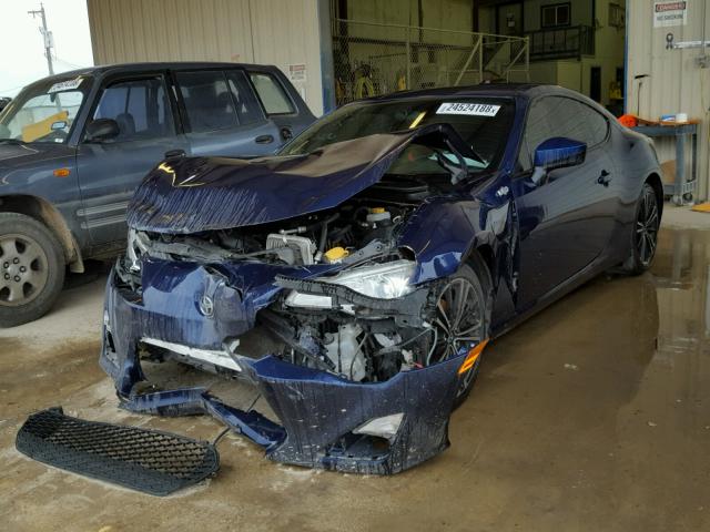 JF1ZNAA14F8701775 - 2015 TOYOTA SCION FR-S ლურჯი ფოტო 2