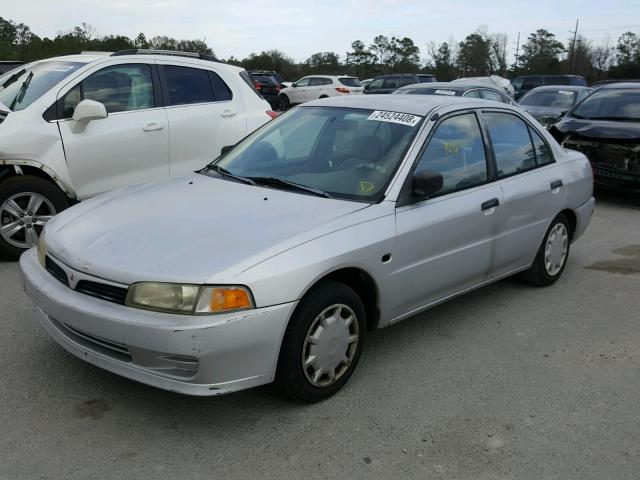 JA3AY26C41U002692 - 2001 MITSUBISHI MIRAGE ES SILVER photo 2