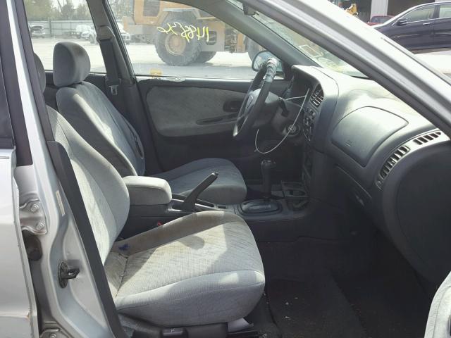 JA3AY26C41U002692 - 2001 MITSUBISHI MIRAGE ES SILVER photo 5