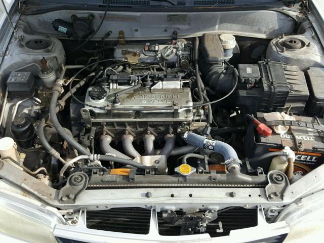 JA3AY26C41U002692 - 2001 MITSUBISHI MIRAGE ES SILVER photo 7