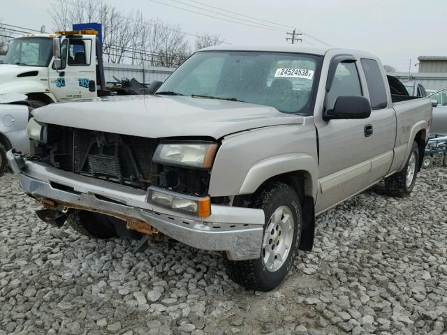 1GCEK19B66Z155988 - 2006 CHEVROLET SILVERADO TAN photo 2