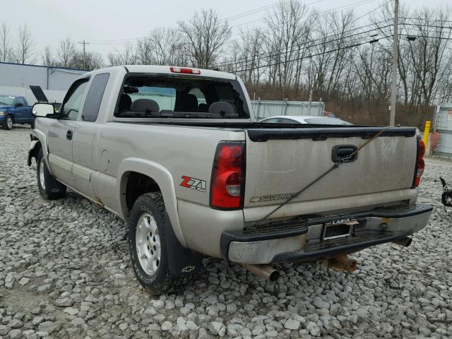 1GCEK19B66Z155988 - 2006 CHEVROLET SILVERADO TAN photo 3