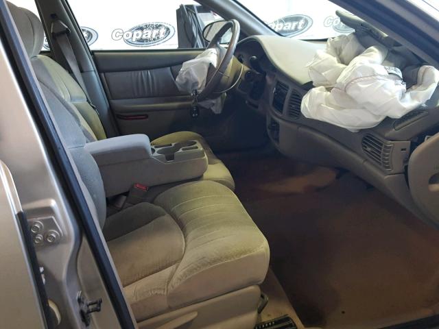 2G4WS52J721280414 - 2002 BUICK CENTURY CU BEIGE photo 5