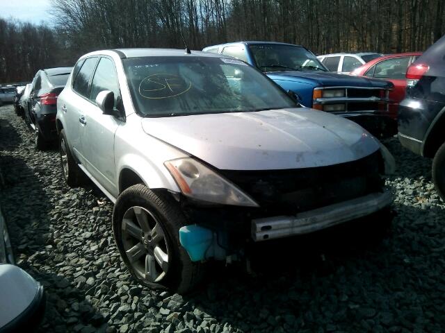 JN8AZ08W47W653395 - 2007 NISSAN MURANO SL SILVER photo 1