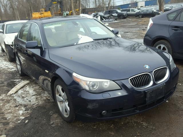 WBANF73596CU20865 - 2006 BMW 530 XI BLUE photo 1