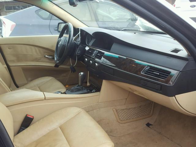 WBANF73596CU20865 - 2006 BMW 530 XI BLUE photo 5