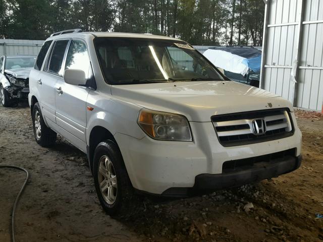 5FNYF28288B013126 - 2008 HONDA PILOT VP WHITE photo 1