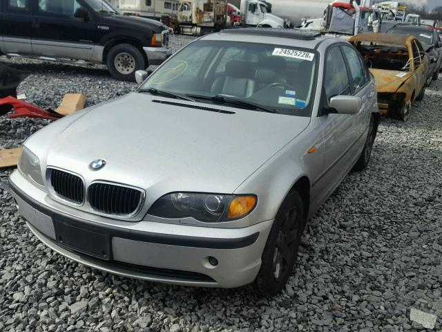 WBAEU33402PF71718 - 2002 BMW 325 XI SILVER photo 2