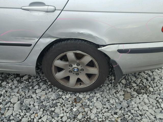 WBAEU33402PF71718 - 2002 BMW 325 XI SILVER photo 9