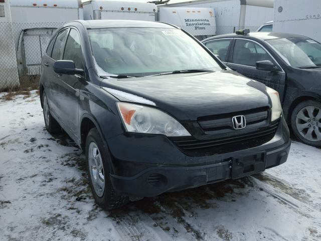 5J6RE48319L051043 - 2009 HONDA CR-V LX BLACK photo 1