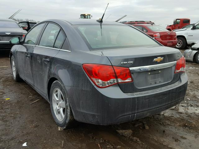 1G1PC5SB8D7234460 - 2013 CHEVROLET CRUZE LT GRAY photo 3