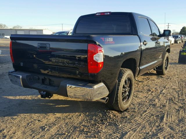 5TFEM5F16FX090245 - 2015 TOYOTA TUNDRA CRE BLACK photo 4