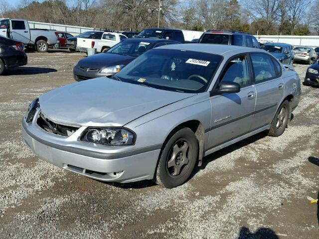 2G1WH55K119127365 - 2001 CHEVROLET IMPALA LS SILVER photo 2