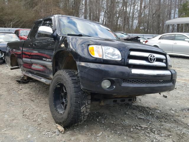 5TBBT44194S439932 - 2004 TOYOTA TUNDRA ACC BLACK photo 1